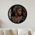 Jeweled Midnight Majesty with black frame