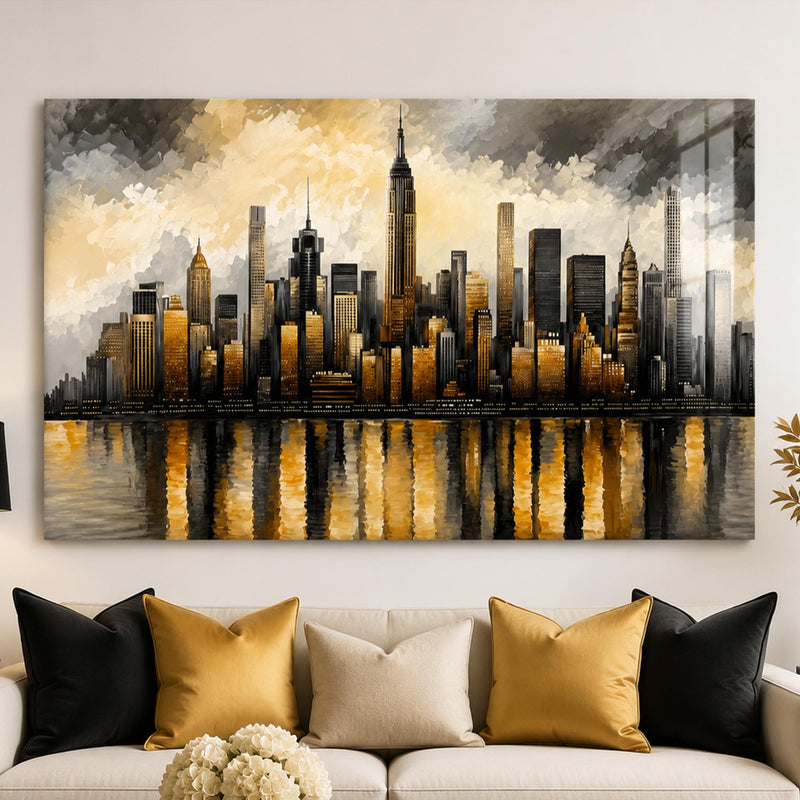 Golden Manhattan Reflections lifestyle view