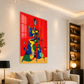 Crimson Abstract Muse lifestyle view