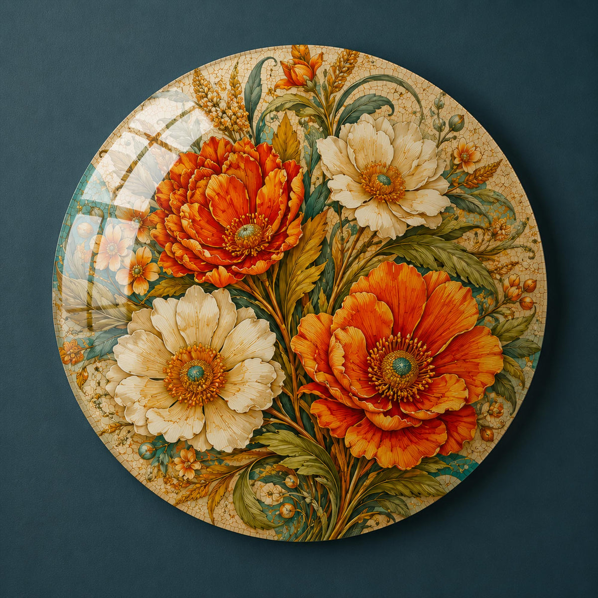 Vintage Poppy Bouquet lifestyle view