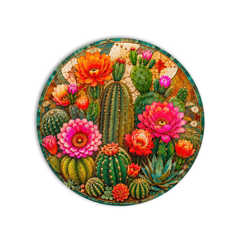 Desert Cactus Bloom product shot on white background
