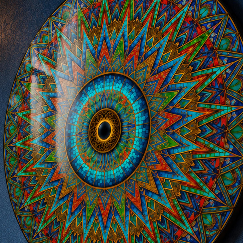 Radiant Guardian Eye lifestyle view