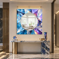 Prismatic Crystal Halo with white frame