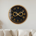 Golden Infinity Marble with gold frame