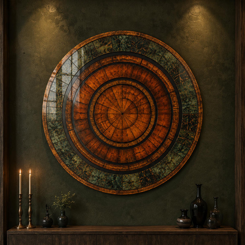 Emerald Timber Rings lifestyle view