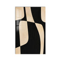 Artronauts Glass Print Interlocking Forms Glass Wall Art