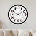 Vintage Oversized Numerals with black frame