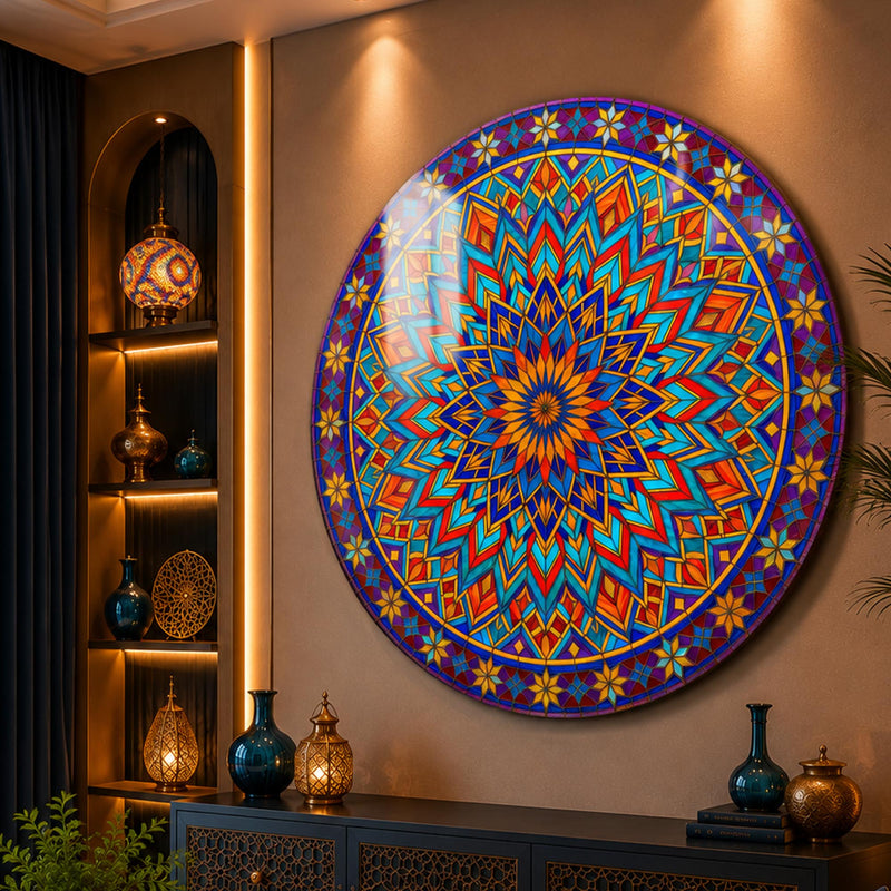 Bohemian Kaleidoscope angled lifestyle view