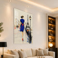 Parisian Blue Elegance lifestyle view