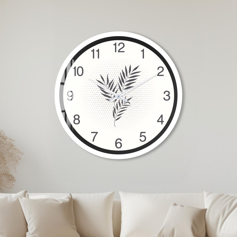 Monochrome Botanical with white frame