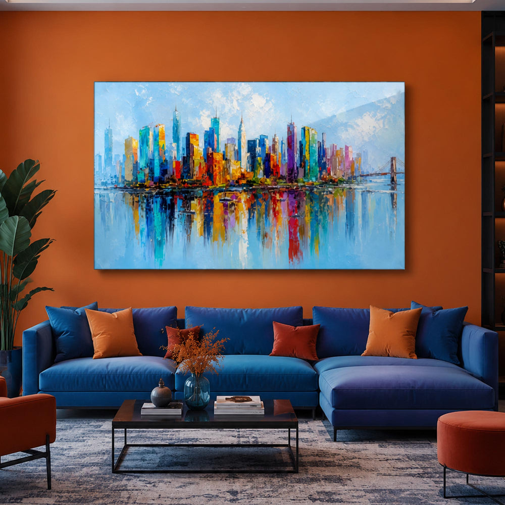 Vibrant Manhattan Reflections lifestyle view