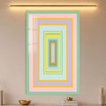 Artronauts Glass Print Pastel Portal Glass Wall Art