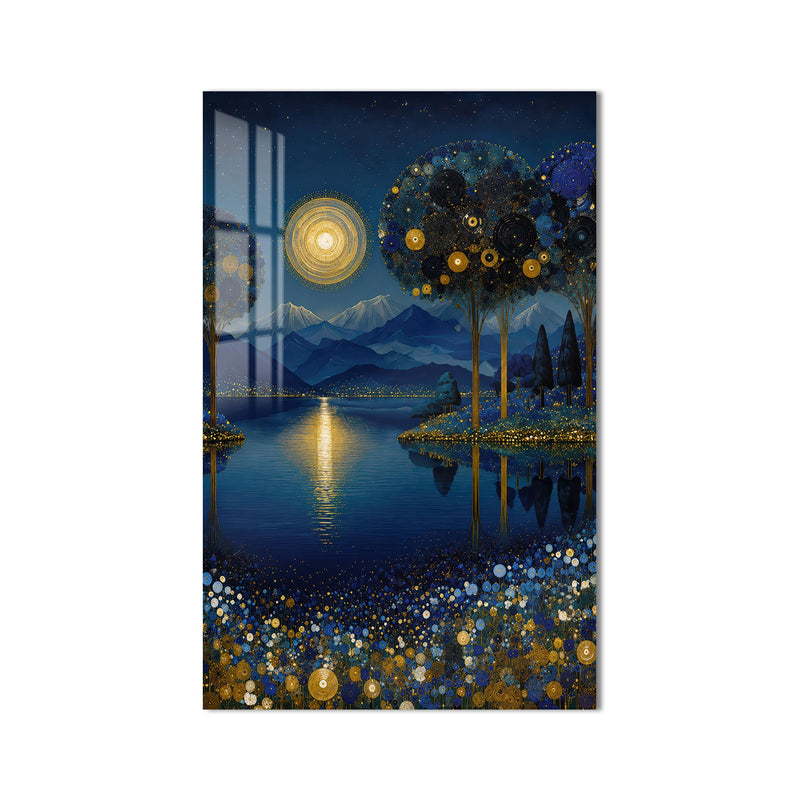 Golden Moonlit Grove product shot on white background