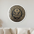 Ottoman Imperial Crest with white frame
