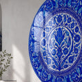 Cobalt Floral Medallion lifestyle view