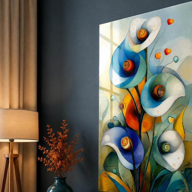 Whimsical Calla Blooms lifestyle view