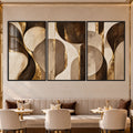 Golden Curves with black frame