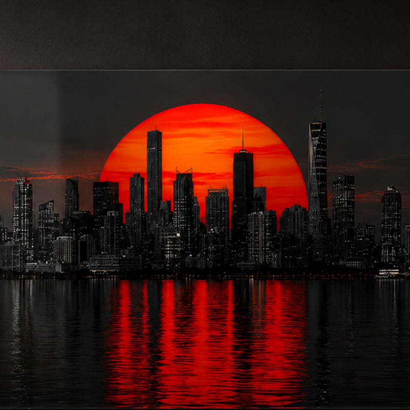 Crimson City Sunset lifestyle view