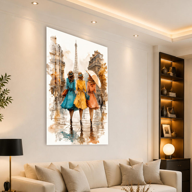 Parisian Rainy Day lifestyle view