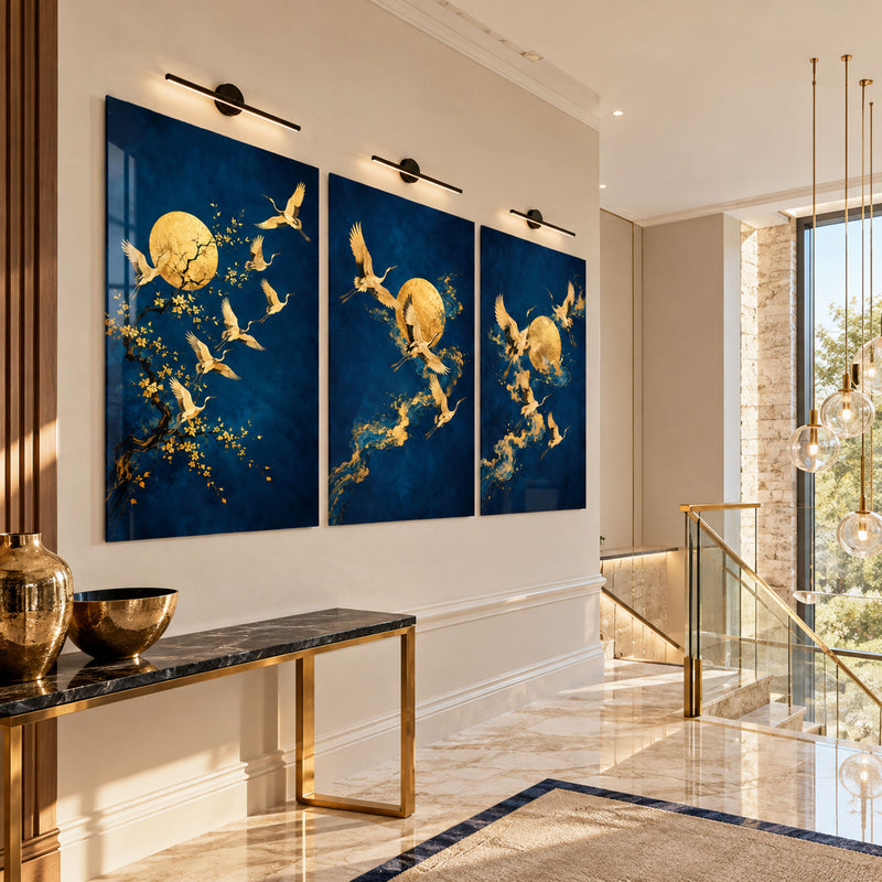 Golden Crane Moon lifestyle view