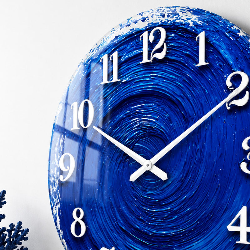Blue Brushstroke Swirl lifestyle view