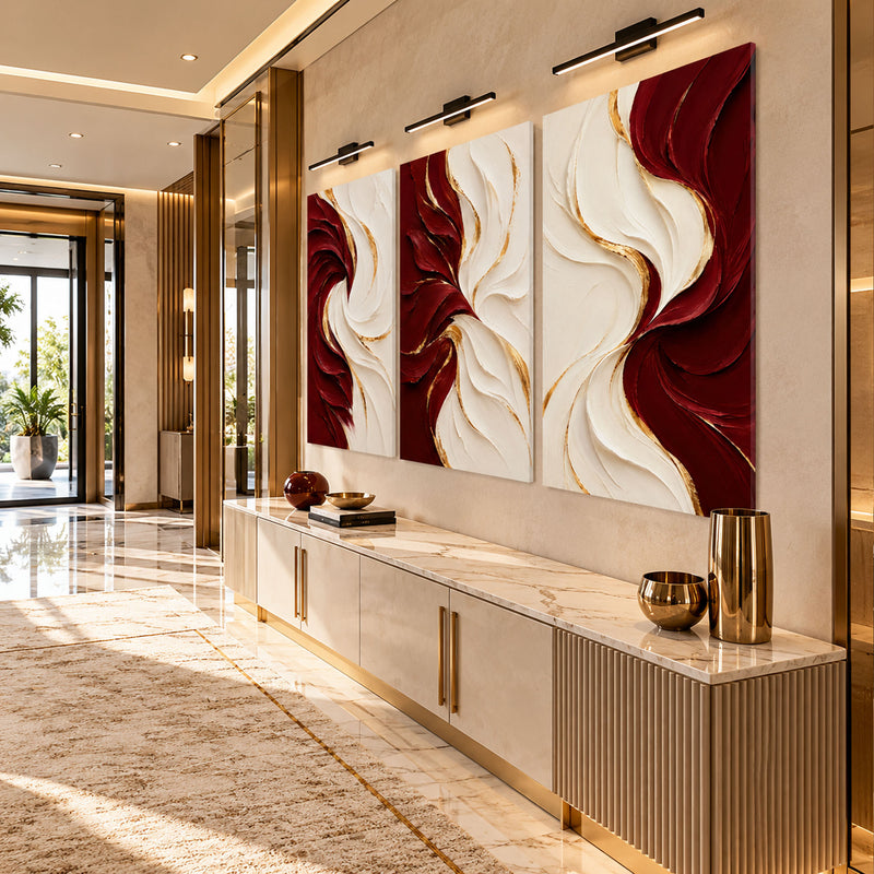 Crimson Ivory Flow lifestyle view