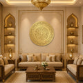 Shahada All-Gold Medallion lifestyle view