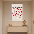 Kusama Dot Symphony with white frame