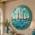 Sailing The Azure Sea angled lifestyle view