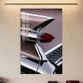 Chrome Tailfin in a modern room
