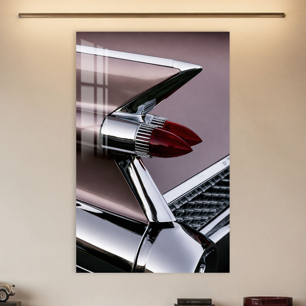 Chrome Tailfin in a modern room