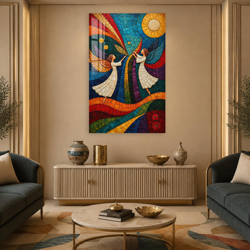 Celestial Angel Mosaic lifestyle view