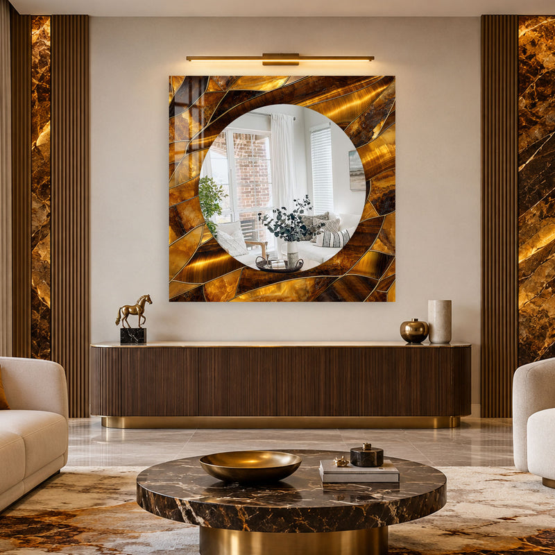 Golden Amber Mosaic lifestyle view