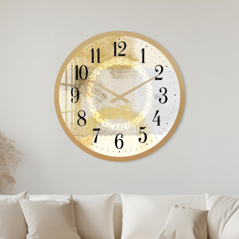 Golden Abstract with gold frame