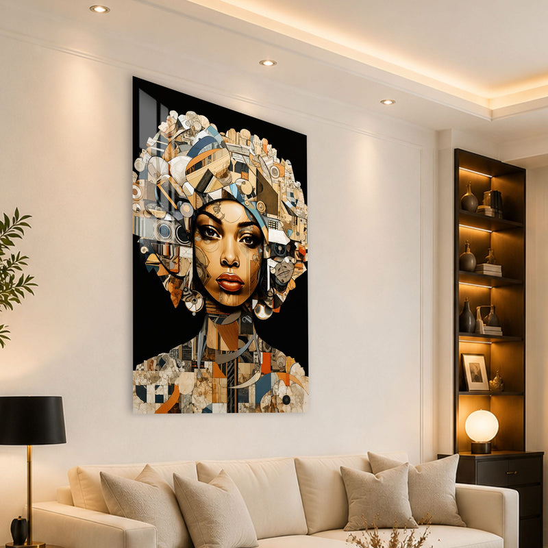 Artronauts Glass Print Mechanical Muse Glass Wall Art