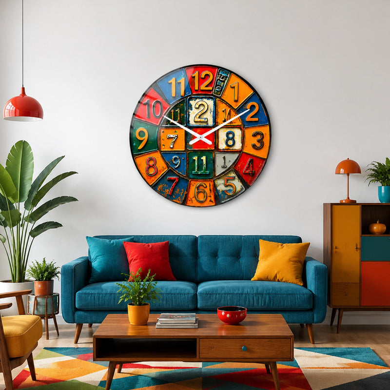 Retro Number Collage lifestyle view