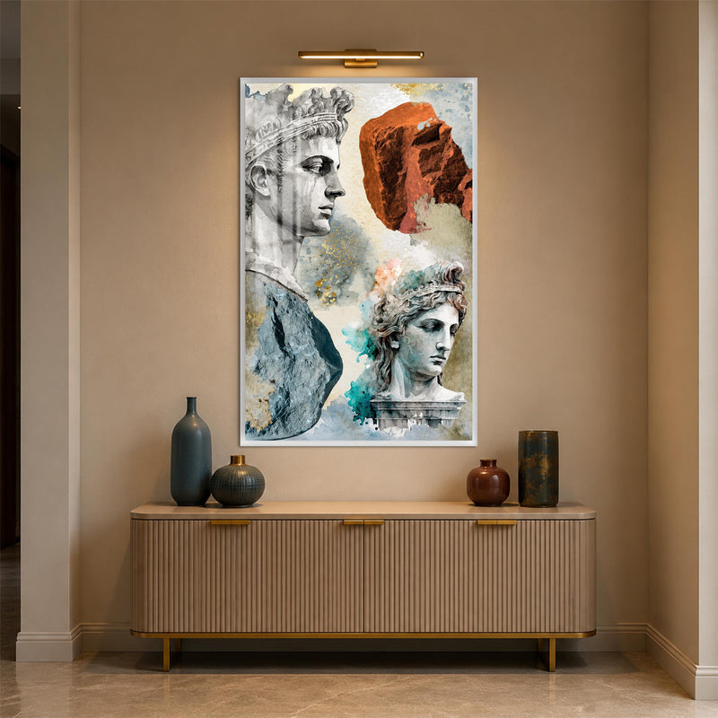 Classical Visions with white frame