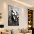 Jeweled White Horse angled lifestyle view
