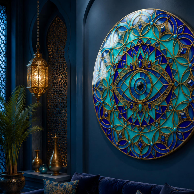 Jewelled Circle Lattice Eye lifestyle view