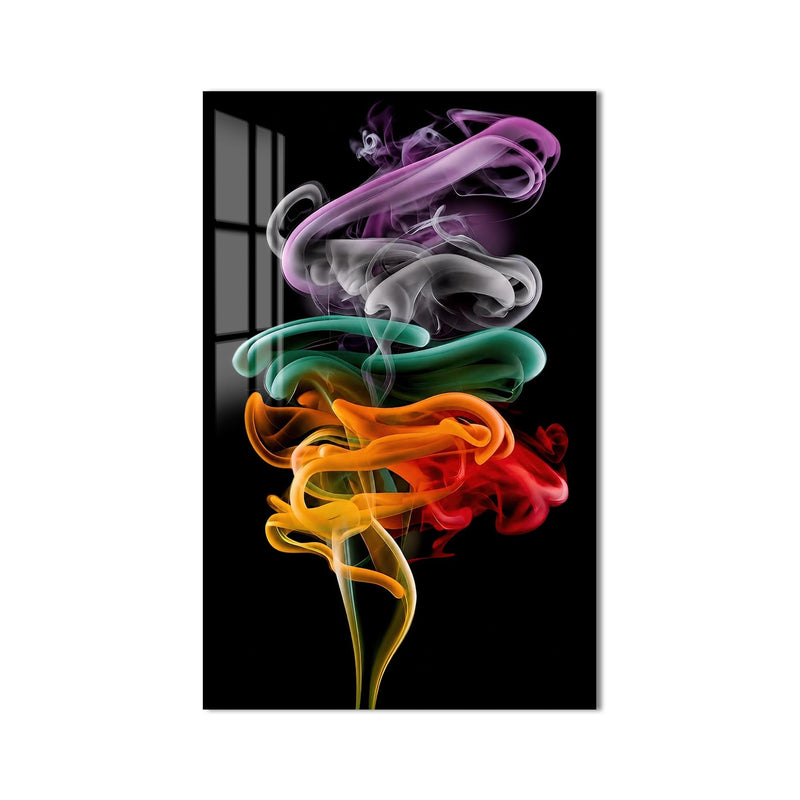 Chromatic Smoke Ribbons product shot on white background