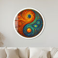 Celestial Harmony with white frame
