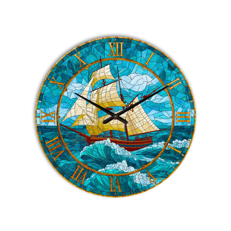 Stained Glass Sailing Ship lifestyle view