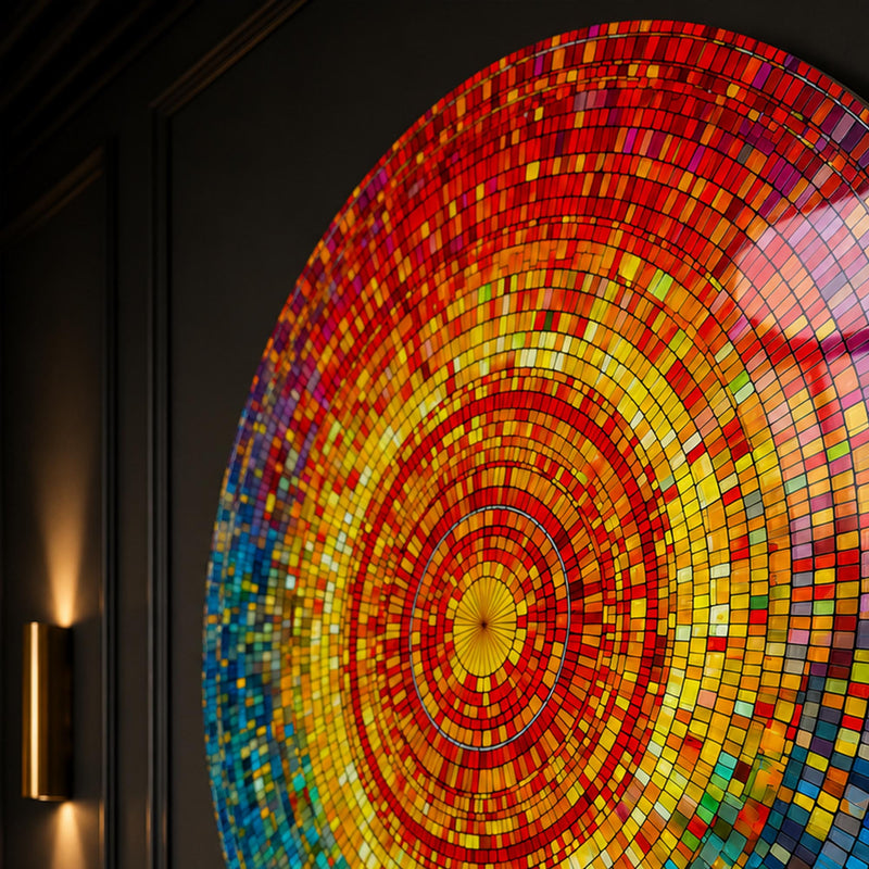 Radiant Mosaic Sunburst lifestyle view