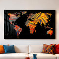 Marbled World Map lifestyle view