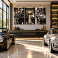 Classic Cars At Dusk lifestyle view