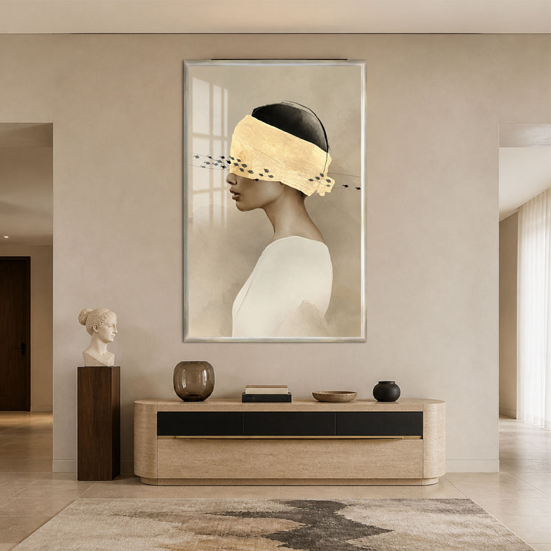Hidden Horizon with silver frame