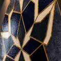 Navy Gold Star Tile Mosaic lifestyle view