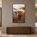 Highland Guardian with walnut frame