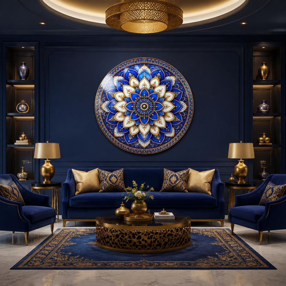 Royal Blue Mandala lifestyle view