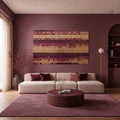 Crimson Mosaic Rhythm lifestyle view